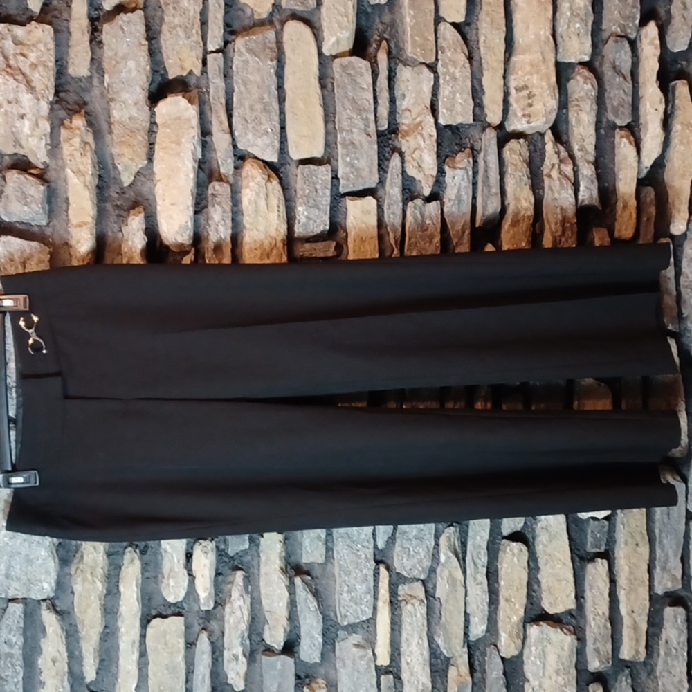 White House Black Market dress pants black sz 8